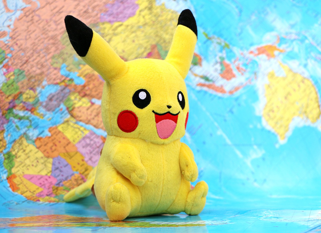 Le jouet Pikachu des Pokémons